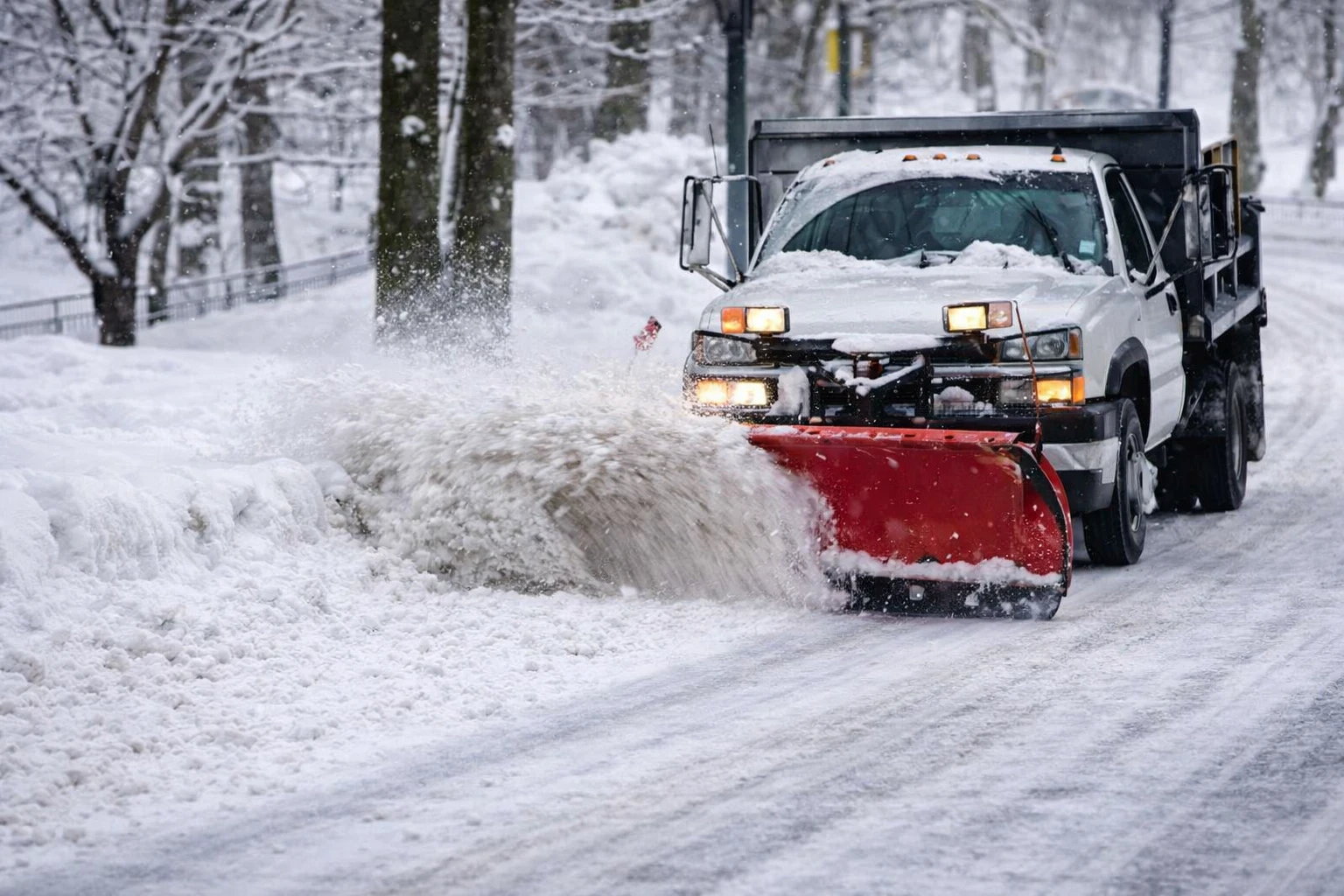 Commercial snow and ice management in Rochester NY